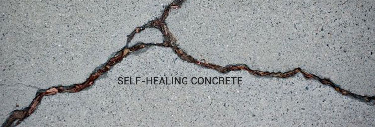 Bioconcrete or Self-healing Concrete to Repair Cracks