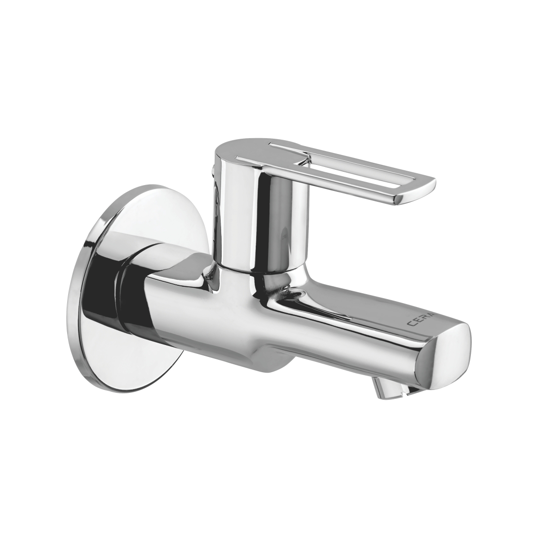 Buy Topaz Single Lever-Bib Cock with wall flange & aerator Online ...