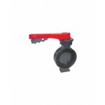 Wafer Butterfly Valve Viton W/Handle (For Wheel Type Valve) - 200mm