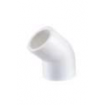 PipolE Pipes - UPVC Fittings - Elbow 45 - 3/4 inch (20 mm) Dia