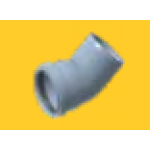 Ajay Pipes - SWR Fittings - Bend 45Degree - 6 inch (160 mm) Dia