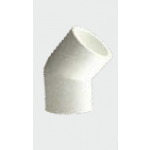 Ajay Pipes - UPVC Fittings - Elbow 45Degree - 1/2 inch (15 mm) Dia