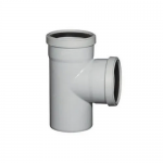 Ajay Pipes - SWR Fittings - Tee - 2 1/2 inch (75 mm) Dia