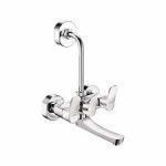 Wall Mixer with 210mm(8.5inch) long bend pipe for over head shower
