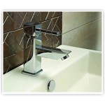 Single Lever Basin Mixer with 450mm Long Braided Hoses
