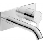 Single lever basin mixer for concealed installation