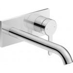 Single lever basin mixer for concealed installation
