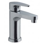 Single Lever Basin Mixer without Popup Waste with 450mm long braided hoses