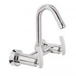 Sink Mixer with Swinging Spout Wall Mounted