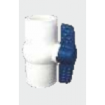 Ajay Pipes - UPVC Fittings - BALL VALVE (Non - NSF Approved) - 1/2 inch (15 mm) Dia