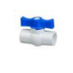 PipolE Pipes - UPVC Fittings - BALL VALVE (Short Handle - Union Type) - 3/4 inch (20 mm) Dia