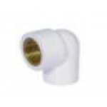 PipolE Pipes - UPVC Fittings - Brass Elbow 90 - 1/2 inch (15 mm) Dia