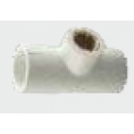 Ajay Pipes - UPVC Fittings - Reducer Brass Tee - 1 X 1/2 inch (25X15 mm) Dia