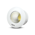 Garnet 3W White Round LED Spotlight
