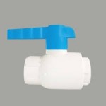 Ajay Pipes - UPVC Fittings - BALL VALVE (Long Handle - Union Type) - 3/4 inch (20 mm) Dia