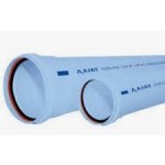 Ajay Pipes - SWR Pipes - Single Socket Type B - 3 meter length (10 Ft) - 6 inch (160 mm) Dia