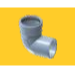 Ajay Pipes - SWR Fittings - Door Bend 87.5 Degree - 6 inch (160 mm) Dia