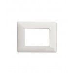 Modular Cover plate with decorative ring - White - Mx2 - 101 - 1M