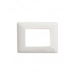 Modular Cover plate with decorative ring - White - Mx2-112 - 12M