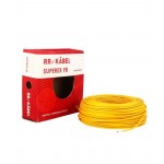 RR Kabel's Superex PVC Insulated Single Core 1.0 Sq mm FR Cable - 90Mtrs