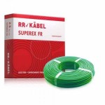 RR Kabel's Superex PVC Insulated Single Core 4.0 Sq mm FR Cable - 90Mtrs
