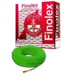 Finolex's PVC FR INS.1100V HV INDL. CABLE - 1.0 SQMM (1CORE GREEN - 180M)