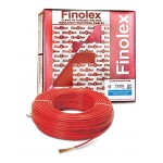 Finolex's PVC FR INS.1100V HV INDL. CABLE - 1.0 SQMM (1CORE RED - 180M)