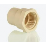 Ajay Pipes - CPVC Fittings - Female Adopter Plastic Treaded (FAPT) - 1/2 inch (15 mm) Dia
