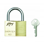 Godrej's 60 mm Pin Cylinder Solid Brass - 3 Keys  (Blister)