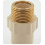 Ajay Pipes - CPVC BRASS Fittings - Male Adopter Brass Threaded (MABT) - 1 1/2 inch (40 mm) Dia