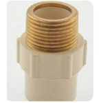 Ajay Pipes - CPVC BRASS Fittings - Male Adopter Brass Threaded (MABT) - 4 inch (100 mm) Dia