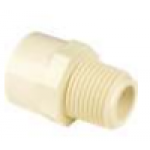 PipolE Pipes - CPVC Fittings - Male Adopter Plastic Treaded (MAPT) - 3/4 inch (20 mm) Dia