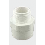 Ajay Pipes - UPVC Fittings - Male Adopter Plastic Treaded (MAPT) - 1/2 inch (15 mm) Dia