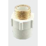 Ajay Pipes - UPVC Fittings - Male Adopter Brass Treaded (MABT) - 2 1/2 inch (65 mm) Dia