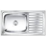 Nirali's Elegence Ultra Glossy Kitchen sink - 26x16x10 