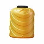 Blow Moulded Tank - 500 Ltrs (3 Layer Blue/White/Yellow)
