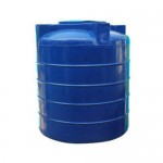 Blow Moulded Tank - 750 Ltrs (3 Layer Blue/White/Yellow)