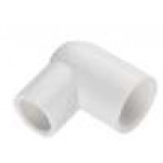 PipolE Pipes - UPVC Fittings - Reducer Elbow - 3/4 X 1/2 inch (20x15 mm) Dia