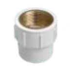 PipolE Pipes - UPVC Fittings - Reducing Female Adopter Brass Treaded (FABT) - 3/4 X 1/2 inch (20X15 mm) Dia