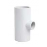PipolE Pipes - UPVC Fittings - Reducer Tee - 2 X 1 inch (50x25 mm) Dia
