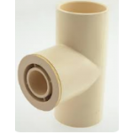 Ajay Pipes - CPVC Fittings - Reducer Tee - 1 1/2 x 3/4 inch (40X20 mm) Dia