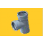 Ajay Pipes - SWR Fittings - Tee - 6 inch (160 mm) Dia