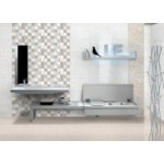 AGL's Zirve Grey Square Decor Tiles - 300x450mm