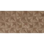 Qutone Karnis Brown Arrow Decor Wall Tile -  600mm x 300mm