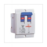 D.P. Tiny M.C.B. (3KA) 240V. AC. 50Hz - Met. Grey (MR-MG) - 10A