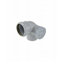 Ultradrain Fittings - Bend 87.5 With Lh Door - 75mm