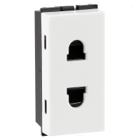 Havell's 6A 2 pin shuttered socket