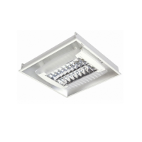 Fluorescent Luminaires Recessed Mounted