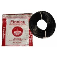 Finolex's 4 Sq.mm Finolex Cable - 180Mtrs Black