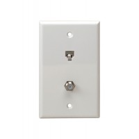 2 x 2 L. Tel jack (switch) - 1M